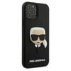 Karl Lagerfeld 3D Rubber Karl`s Head – Etui iPhone 12 Pro Max (czarny)